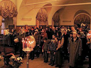 Первая литургия, 10 декабря 2006 г.